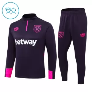 West Ham United Tuta felpata da allenamento Bambino 2024/25 West Ham United Tuta felpata da allenamento Bambino 2024/25