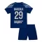Maglia Paris Saint-Germain Bradley Barcola 29 Bambino Gara Fourth 2024/25