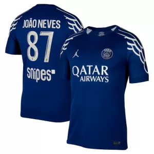 Maglia Paris Saint-Germain Joao Neves 87 Gara Fourth 2024/25 Maglia Paris Saint-Germain Joao Neves 87 Gara Fourth 2024/25