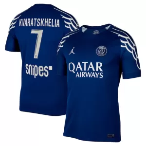 Maglia Paris Saint-Germain Kvaratskhelia 7 Gara Fourth 2024/25 Maglia Paris Saint-Germain Kvaratskhelia 7 Gara Fourth 2024/25