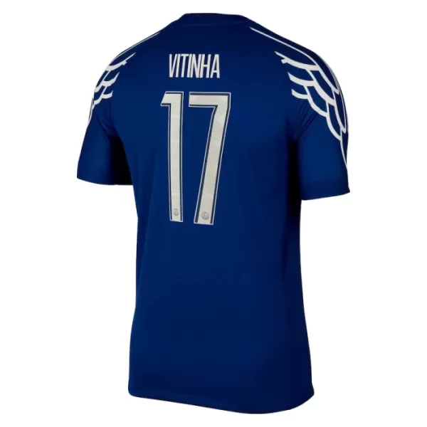 Maglia Paris Saint-Germain Vitinha 17 Gara Fourth 2024/25
