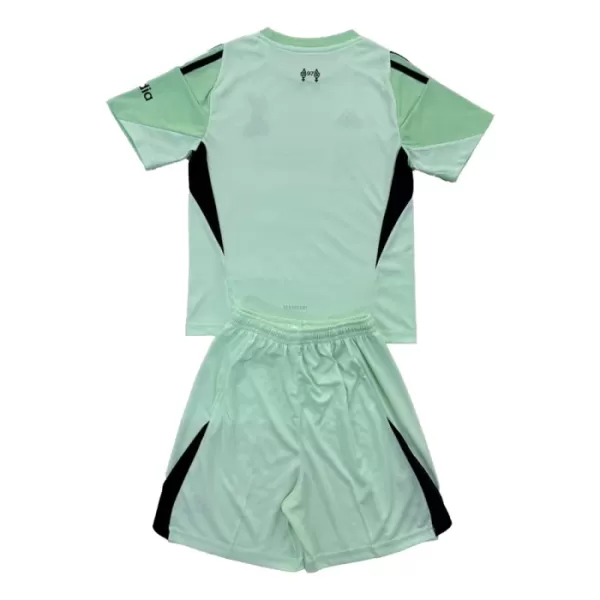 Maglia Portiere Liverpool Bambino 2025/26 Verde