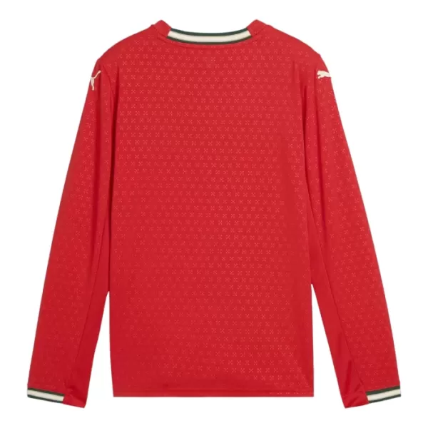 Maglia Portogallo Gara Home 2025 Maniche Lunghe