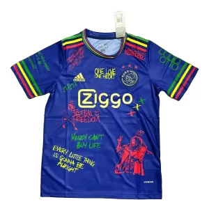 Maglia AFC Ajax x Bob Marley 2024/25 Blu Maglia AFC Ajax x Bob Marley 2024/25 Blu