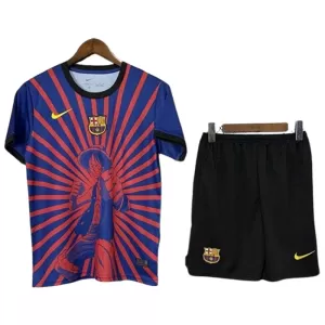Maglia Barcellona x Luffy Bambino 2024/25 (Speciell) Maglia Barcellona x Luffy Bambino 2024/25 (Speciell)