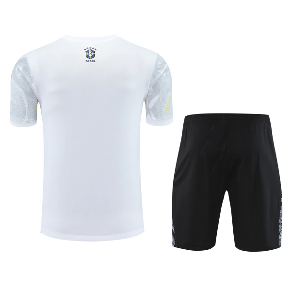 Maglia Brasile Bambino 2024/25 Bianco (Speciell)