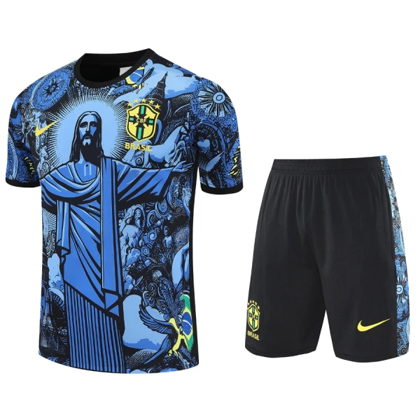 Maglia Brasile Bambino 2024/25 Blu (Speciell)