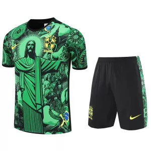 Maglia Brasile Bambino 2024/25 Verde (Speciell) Maglia Brasile Bambino 2024/25 Verde (Speciell)
