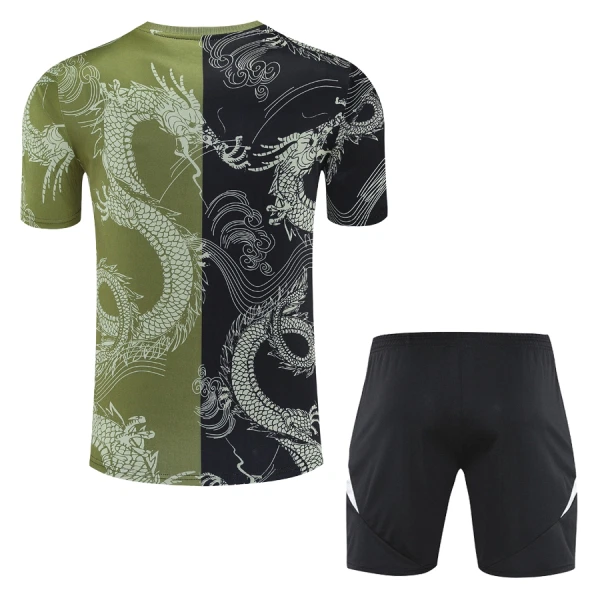 Maglia Real Madrid Bambino Dragon 2024/25 Verde