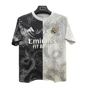 Maglia Real Madrid Dragon 2024/25 Bianco Maglia Real Madrid Dragon 2024/25 Bianco