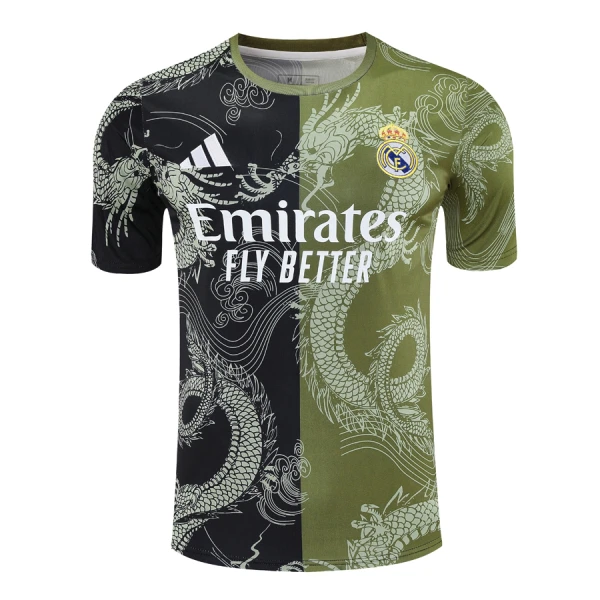 Maglia Real Madrid Dragon 2024/25 Verde Maglia Real Madrid Dragon 2024/25 Verde