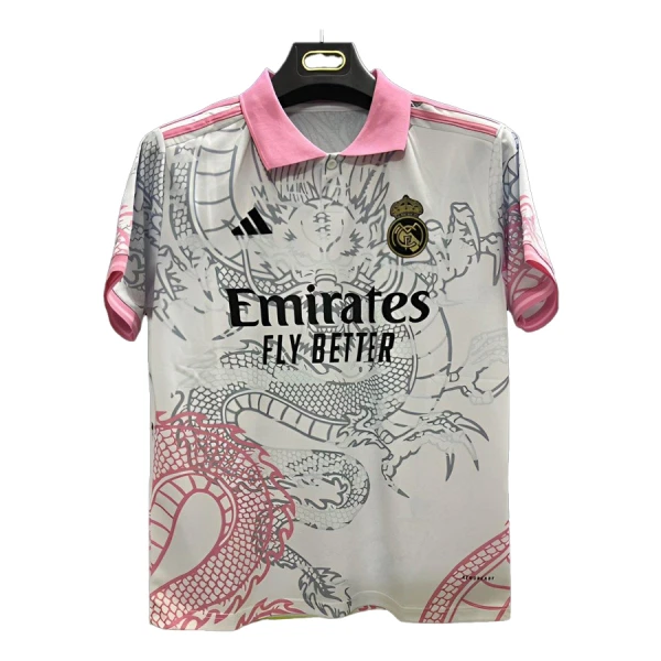 Maglia Real Madrid Dragon 2025/26 Bianco