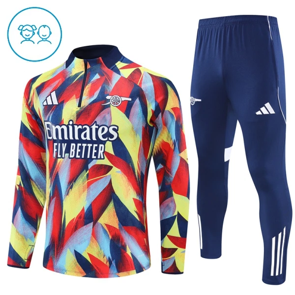 Arsenal Tuta felpata da allenamento Bambino 2025/26 Arsenal Tuta felpata da allenamento Bambino 2025/26