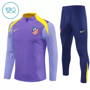 Atlético Madrid Tuta felpata da allenamento Bambino 2025/26 Viola Atlético Madrid Tuta felpata da allenamento Bambino 2025/26 Viola