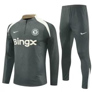 Chelsea Tuta felpata da allenamento 2025/26 Grigio Chelsea Tuta felpata da allenamento 2025/26 Grigio