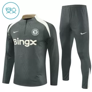 Chelsea Tuta felpata da allenamento Bambino 2025/26 Grigio Chelsea Tuta felpata da allenamento Bambino 2025/26 Grigio