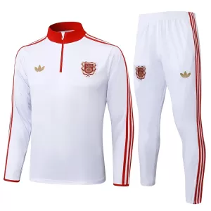 FC Bayern Monaco Tuta felpata da allenamento 2024/25 Bianco FC Bayern Monaco Tuta felpata da allenamento 2024/25 Bianco
