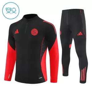 FC Bayern Monaco Tuta felpata da allenamento Bambino 2025/26 Nero FC Bayern Monaco Tuta felpata da allenamento Bambino 2025/26 Nero