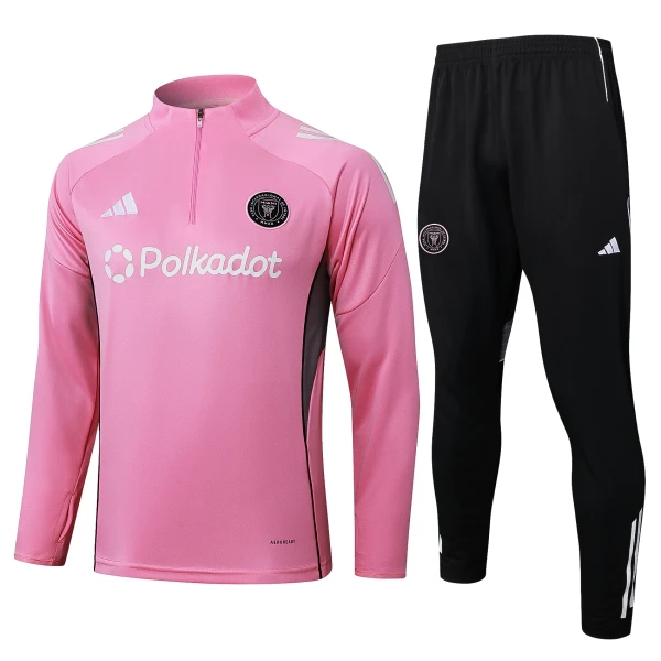Inter Miami CF Tuta felpata da allenamento 2025/26 Rosa Inter Miami CF Tuta felpata da allenamento 2025/26 Rosa