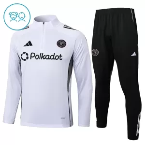 Inter Miami CF Tuta felpata da allenamento Bambino 2025/26 Bianco Inter Miami CF Tuta felpata da allenamento Bambino 2025/26 Bianco