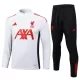 Liverpool Tuta felpata da allenamento 2025/26 Bianco Liverpool Tuta felpata da allenamento 2025/26 Bianco