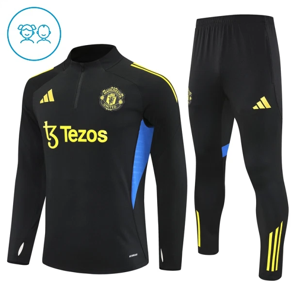 Manchester United Tuta felpata da allenamento Bambino 2025/26 Manchester United Tuta felpata da allenamento Bambino 2025/26