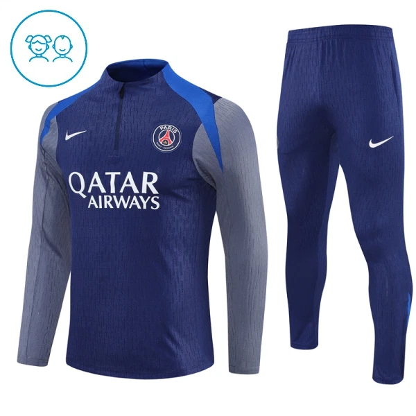 Paris Saint-Germain Tuta felpata da allenamento Bambino 2025/26 Navy Paris Saint-Germain Tuta felpata da allenamento Bambino 2025/26 Navy