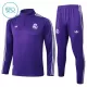 Real Madrid Tuta felpata da allenamento Bambino 2025/26 Viola