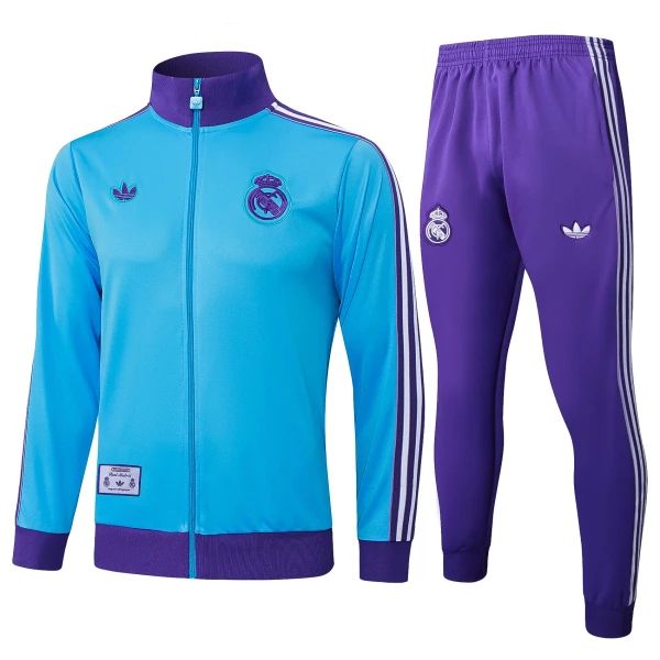 Real Madrid Tute da giacca da allenamento 2025/26 Blu Real Madrid Tute da giacca da allenamento 2025/26 Blu