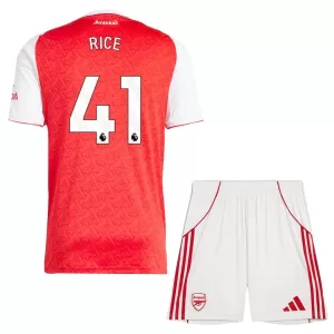 Maglia Arsenal Declan Rice 41 Bambino Gara Home 2025/26