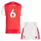 Maglia Arsenal Gabriel 6 Bambino Gara Home 2025/26
