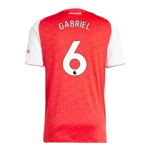 Maglia Arsenal Gabriel 6 Gara Home 2025/26