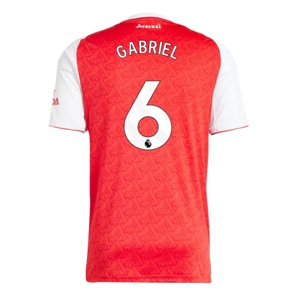 Maglia Arsenal Gabriel 6 Gara Home 2025/26 Maglia Arsenal Gabriel 6 Gara Home 2025/26