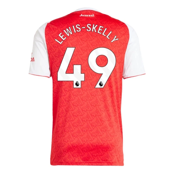 Maglia Arsenal Lewis-Skelly 49 Gara Home 2025/26 Maglia Arsenal Lewis-Skelly 49 Gara Home 2025/26