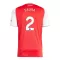 Maglia Arsenal Saliba 2 Gara Home 2025/26
