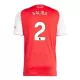 Maglia Arsenal Saliba 2 Gara Home 2025/26 Maglia Arsenal Saliba 2 Gara Home 2025/26
