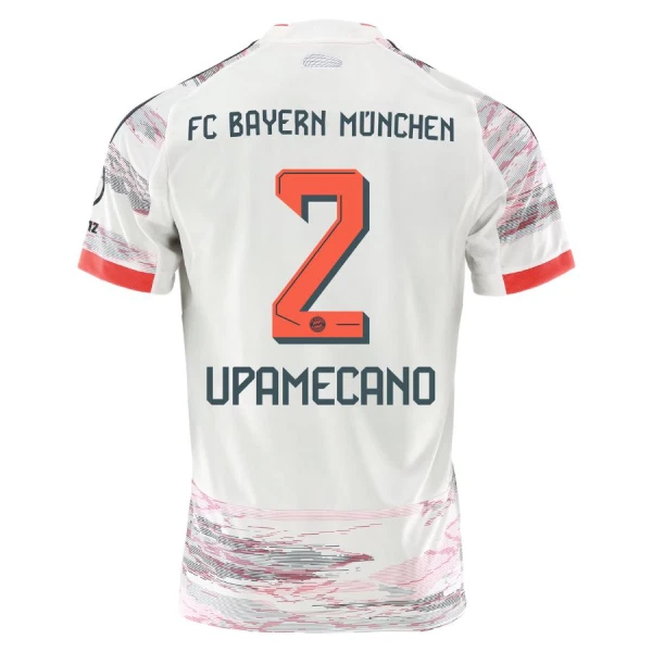 Maglia FC Bayern Monaco Dayot Upamecano 2 Gara Away 2025/26 Maglia FC Bayern Monaco Dayot Upamecano 2 Gara Away 2025/26