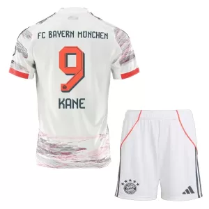Maglia FC Bayern Monaco Harry Kane 9 Bambino Gara Away 2025/26