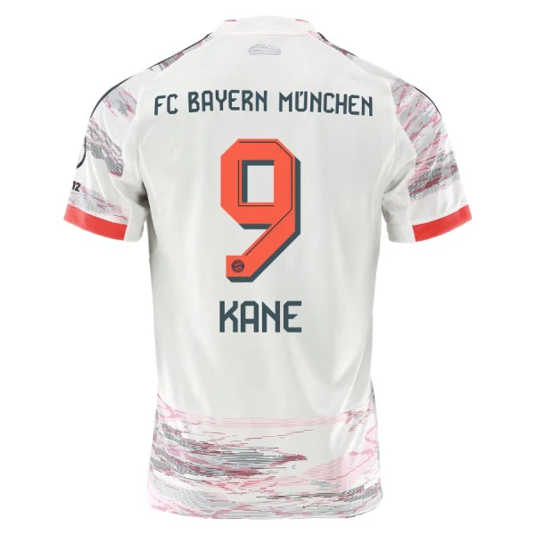Maglia FC Bayern Monaco Harry Kane 9 Bambino Gara Away 2025/26