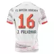 Maglia FC Bayern Monaco J. Palhinha 16 Gara Away 2025/26 Maglia FC Bayern Monaco J. Palhinha 16 Gara Away 2025/26