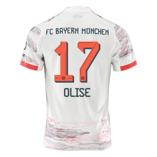 Maglia FC Bayern Monaco Olise 17 Gara Away 2025/26 Maglia FC Bayern Monaco Olise 17 Gara Away 2025/26