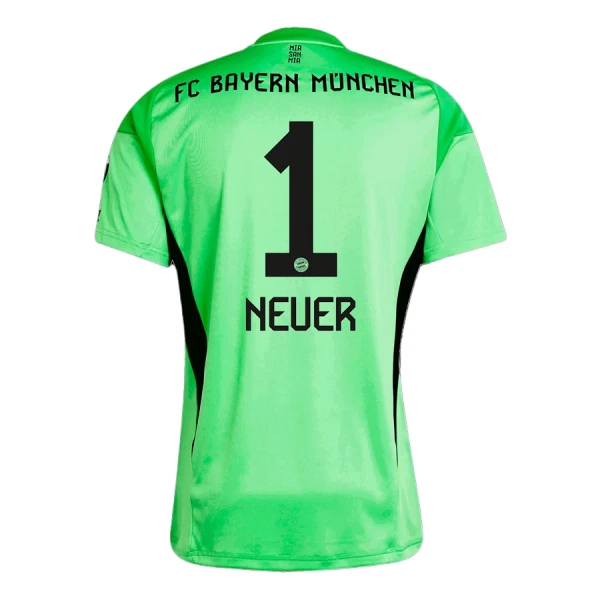 Maglia Portiere FC Bayern Monaco Manuel Neuer 1 2025/26 Verde Maglia Portiere FC Bayern Monaco Manuel Neuer 1 2025/26 Verde