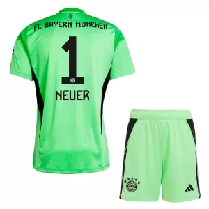 Maglia Portiere FC Bayern Monaco Manuel Neuer 1 Bambino 2025/26 Verde