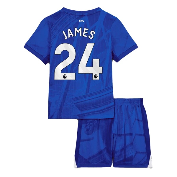 Maglia Chelsea James 24 Bambino Gara Home 2025/26 Maglia Chelsea James 24 Bambino Gara Home 2025/26