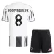 Maglia Juventus Koopmeiners 8 Bambino Gara Home 2025/26 Maglia Juventus Koopmeiners 8 Bambino Gara Home 2025/26