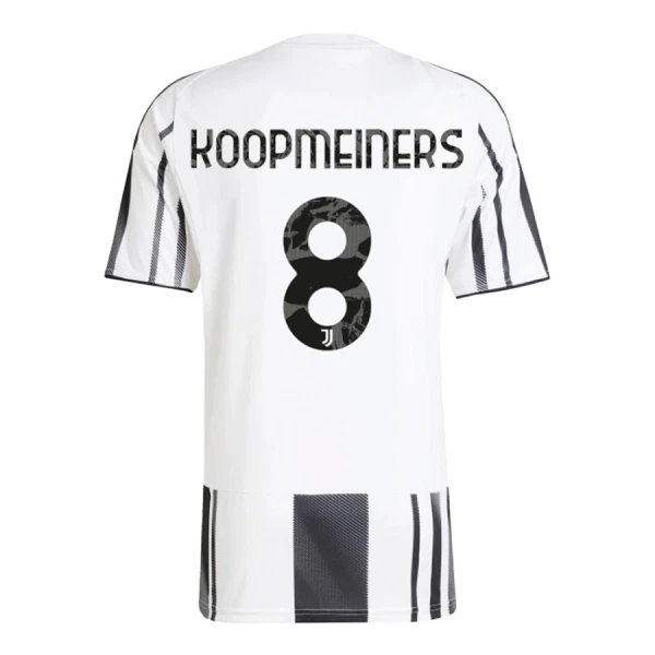 Maglia Juventus Koopmeiners 8 Gara Home 2025/26 Maglia Juventus Koopmeiners 8 Gara Home 2025/26