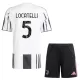 Maglia Juventus Locatelli 5 Bambino Gara Home 2025/26 Maglia Juventus Locatelli 5 Bambino Gara Home 2025/26