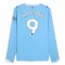 Maglia Manchester City Erling Haaland 9 Gara Home 2025/26 Maniche Lunghe