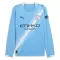 Maglia Manchester City Gara Home 2025/26 Maniche Lunghe