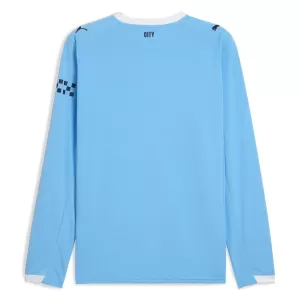 Maglia Manchester City Gara Home 2025/26 Maniche Lunghe